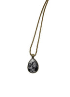 RK Teardrop Pendant Necklace