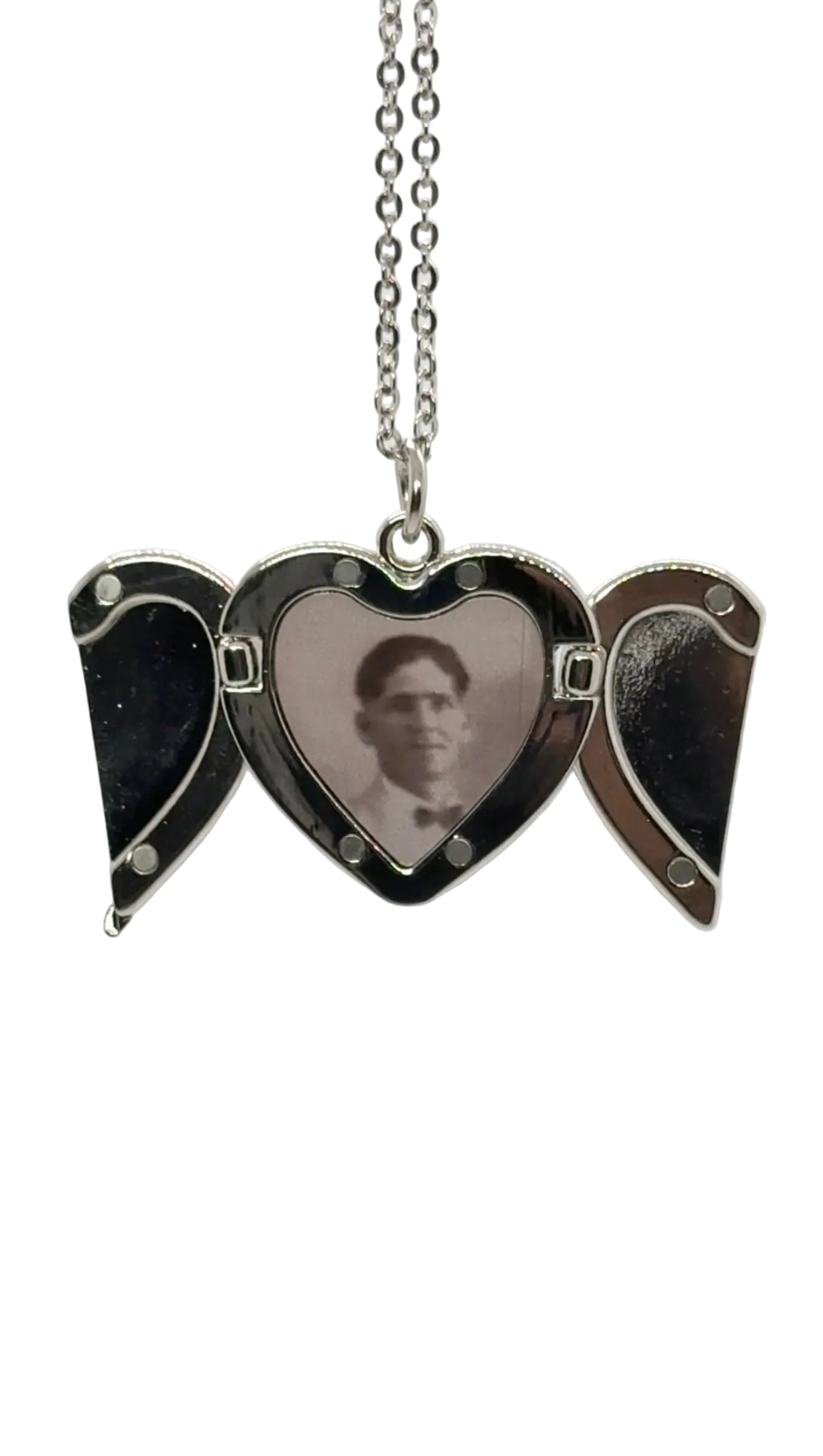 Angel Wings Locket Necklace