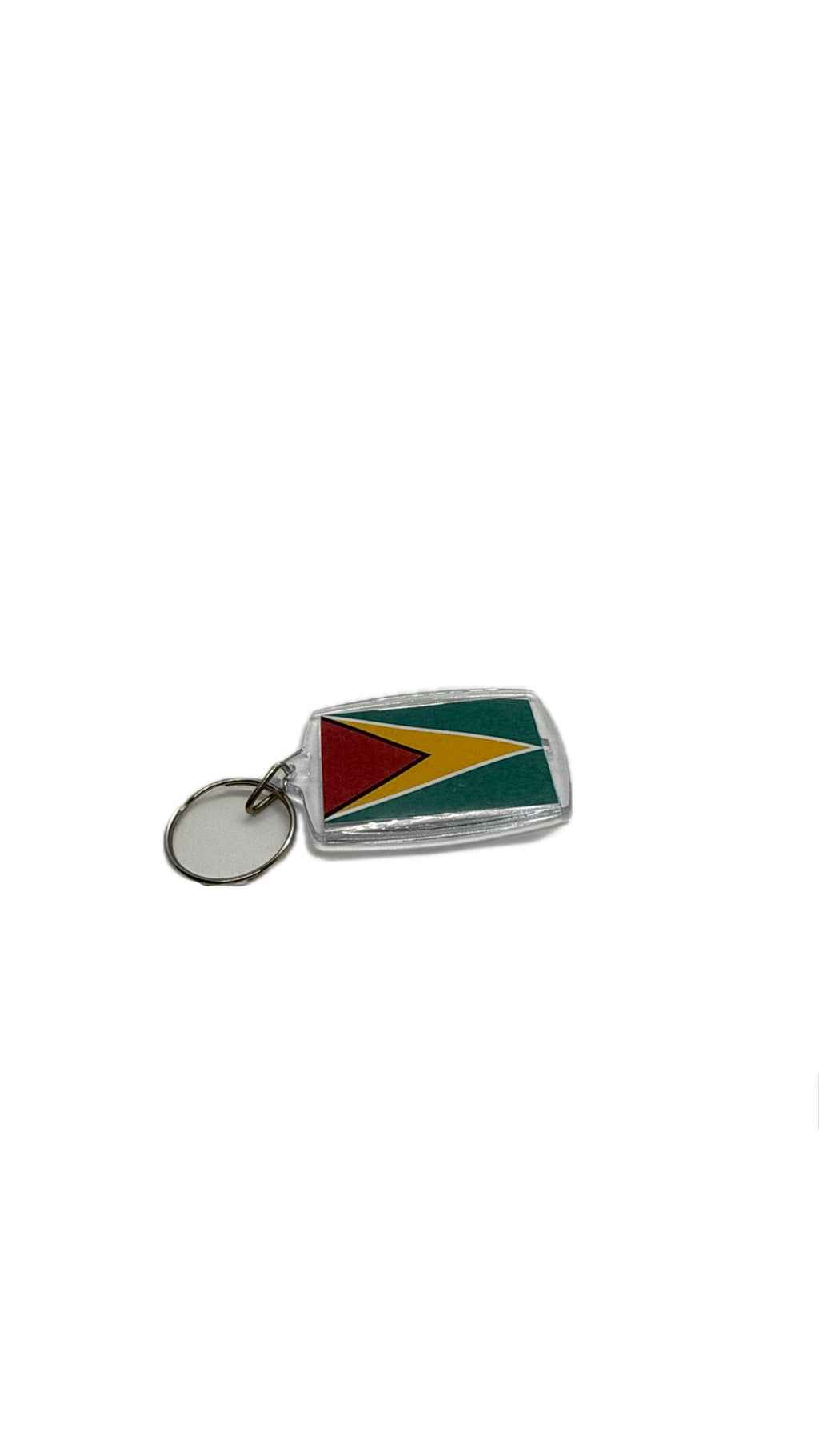 Rectangle National Flag Keyring