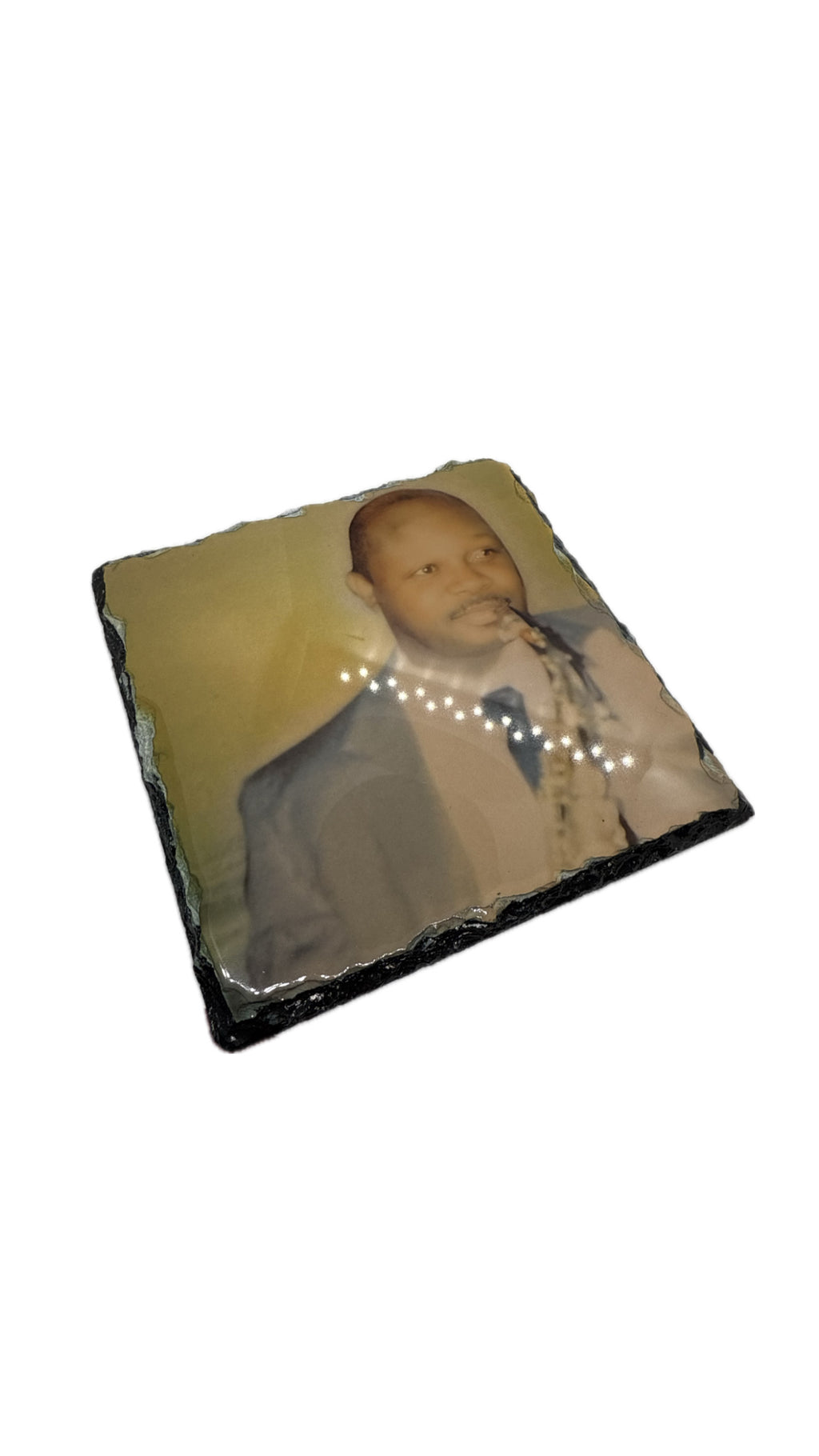 Square Memorial Photo Slate