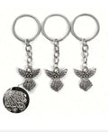 Guardian Angels key chain pendant
