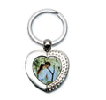 Metal Heart Keyring