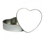 Heart Shaped Metal Tin