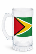 National Flag Glass Beer Stein